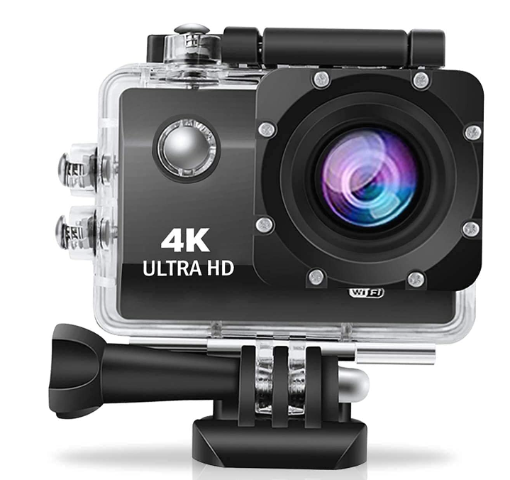 Camera Sport 4K UltraHD 30fps WiFi 16MP si Accesorii